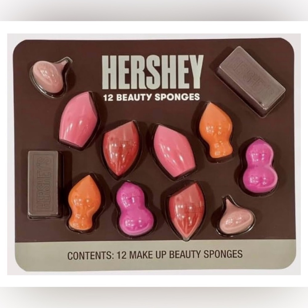 HERSHEY'S Beauty Blender Makeup Sponges 12-Pack